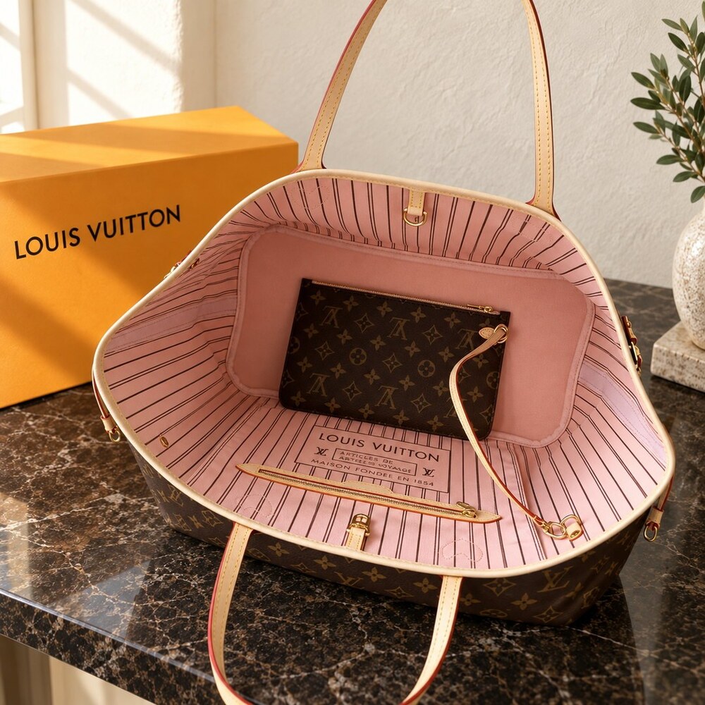 Louis Vuitton Neverfull MM Monogram - Picture 4 of 6